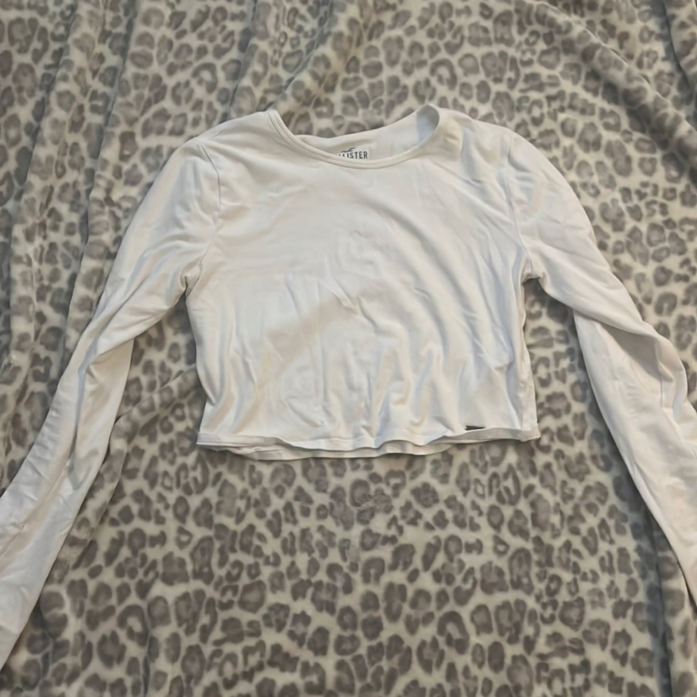Hollister cropped long sleeve